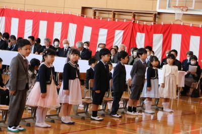 福田小学校入学式