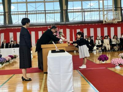 福田小学校入学式