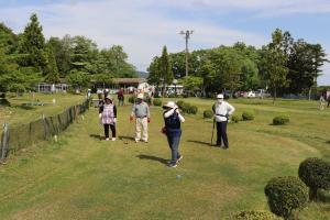 パークゴルフプレイ１