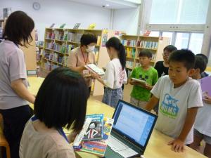 駒ケ嶺小のようす