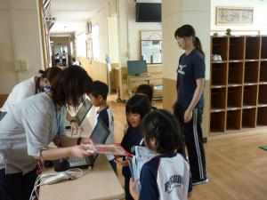 福田小のようす