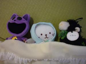 ねているところ