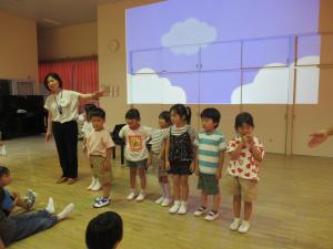 駒ケ嶺保育所「英語で遊ぼう」