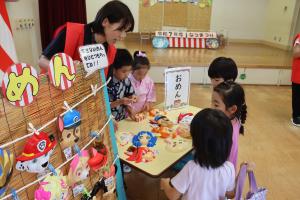 新地保育所「こども夏まつり」