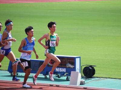 男子1500ｍ阿部遙人さん1