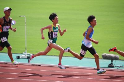 男子1500ｍ阿部遙人さん