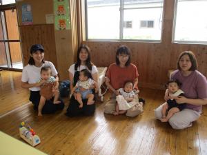 赤ちゃんとお母さん