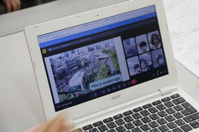 尚英中学校英語交流授業4