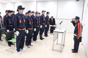 団長訓示