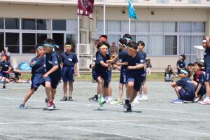 新地小学校 紅白対抗リレー