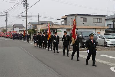 分列行進(団員)